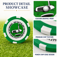 Marqueur de balle de golf PRIMUS GOLF en alliage émaillé, forme unique, motif dessin animé, design artistique personnalisé, durable, souvenir de golfeur, objet de collection