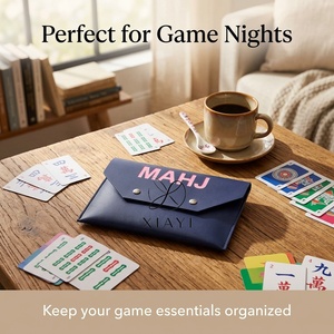 Porta Tarjetas de Puntuación de Mahjong Plegable, Portátil, Moderno, Minimalista y Multiusos para Noches de Mahjong entre Amigas - Product Image 3