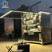 Station de cuisson professionnelle en acier inoxydable pour cuisine extérieure BBQ