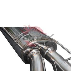 Échappement Catback VORTEX SUS304 1,5 mm pour BMW F90 M5 4.4T 2018-2024, tuyau en Z, embouts en fibre de carbone, fixation directe - Product Image 5