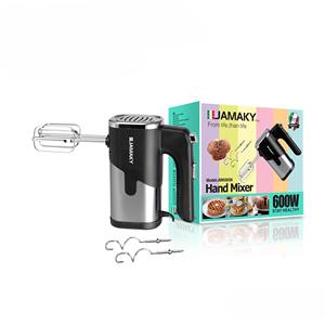 JAMAKY Batteur à main professionnel 600W, contrôle à 5 vitesses avec accessoires en acier inoxydable de 180mm - Product Image 6