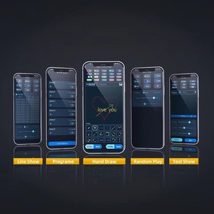 Luz Láser de Escenario Mini de 2W RGB a Todo Color con Animación <span class=keywords><strong>3D</strong></span> y Escáner de 20K para KTV y Bodas, Control por Aplicación Móvil - Product Image 6