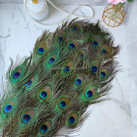 Plumes de paon naturelles de haute qualité en vrac pour la décoration de mariage, la décoration de la maison, les fêtes, les vêtements et les robes