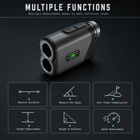 Télémètre laser professionnel de golf 1000m avec correction de pente, acquisition de drapeaux et retour de vibration