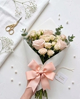 Ruban gros-grain rose écologique de haute qualité, nœuds en chevrons faits à la main pré-noués pour pinces à cheveux, artisanat DIY, décoration de mariage