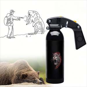 Spray de défense personnel personnalisé avec logo d'ours, puissant, 30 pieds. Spray anti-agression pour la <span class=keywords><strong>randonn</strong></span>ée, 470 ml - Product Image 4