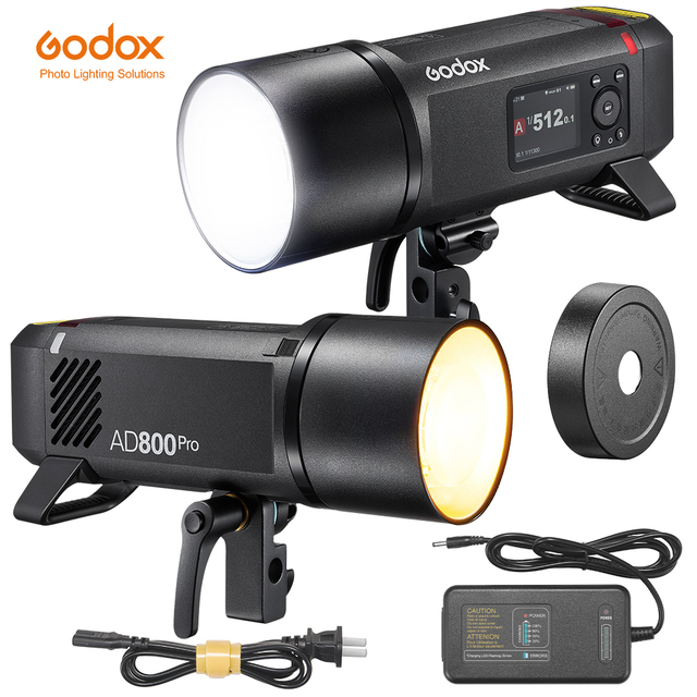 GODOX AD800PRO 800Ws Output TTL Battery Powered 1/8000 HSS Outdoor Flash Strobe Light , for Photography Studio