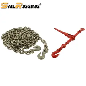 Chain Truck Chain Heavy Duty Rescue Chain For Trucks Galvanized 5/16 Truck Load Chain For Flatbed