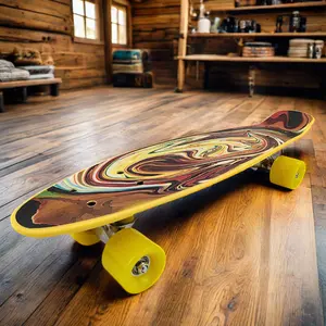 Hot Sale Kunststoff Skateboard Retro Skateboard benutzer definierte Logo