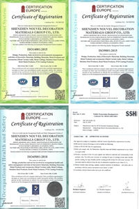 Nouvel, художественная панель для декорирования интерьера, без статной стальной гофрированной панели и нержавеющей стали, для украшения интерьера - Product Image 6