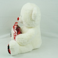 Ours en peluche personnalisé avec paillettes, jouet de haute qualité, pour les amoureux, cadeau pour la saint-valentin, tendance