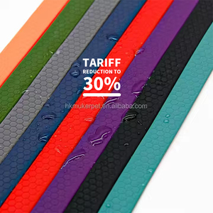 20 Màu Sắc Khác Nhau Mềm Mại Thoải Mái Không Thấm Nước Pet Dog Cat Khai Thác PVC Tráng Nylon Dây Đeo Webbings 10Mm 13Mm 16Mm Chiều Rộng - Product Image 1