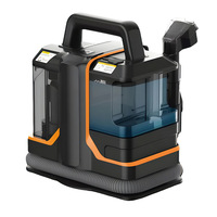 Nettoyeur portable multifonctionnel pour canapés et tapis, à aspiration et pulvérisation intégrées, conforme aux normes européennes, pour usage domestique et transfrontalier