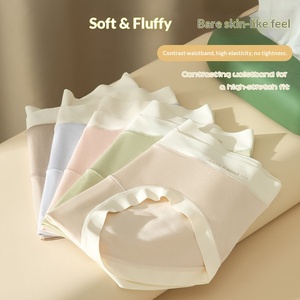 Braguitas de <span class=keywords><strong>bikini</strong></span> de maternidad con soporte de cintura baja en forma de V, antibacterianas, para el embarazo (etapas temprana y media) - Product Image 3