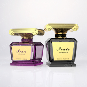 50ML 100ML New Design Luxury High End Perfume <b>Bottle</b> Glass <b>Bottle</b> <b>Empty</b> <b>Spray</b> High-Grade Special Caps Perfume Packaging - Product Image 1