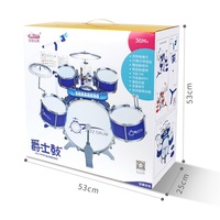 Kit de batterie pour débutants Kit de batterie Starter Instrument de percussion cadeau jazz drum