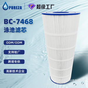 PUREZA <b>Pool</b> <b>Filter</b> Cartridge FC-0810 For Spa And Swimming <b>Pool</b> Water Purification Replacement Part - Product Image 5