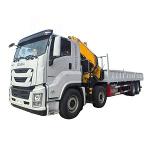 رافعة شاحنة هيدروليكية 1SUZU GIGA 8X4 بحمولة 20-25-35 طن مع ذراع قابل للطي، رافعة تلسكوبية مثبتة على الشاحنة للبيع - Product Image 1