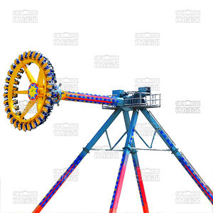 Top One Fabricante Suministro Venta caliente Paseos emocionantes Gran escritorio Péndulo Gigante Frisbee Paseos para la venta - Product Image 4