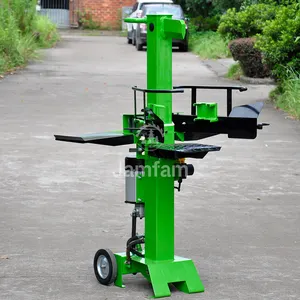 8T/12T/15T kinetic wood log splitter machine cutter and central hydraulics splitter for forestry machinery