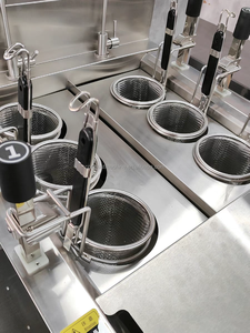 Cocina de Pasta de caldera de fideos de Gas comercial usada para restaurante profesional - Product Image 6