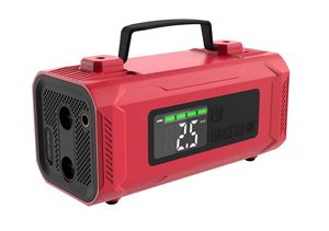 Jump With and <b>Pump</b>, 2500A <b>Battery</b> 150PSI Tire Inflator, up to 7.5L Gas&5.0L Compressor Starter Relay - Product Image 3