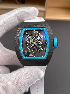 Reloj de Hombre 055 de Diseño de Lujo, Correa de Caucho Natural de Alta Calidad, Esqueletizado, Mecánico Automático, Resistente a los Golpes - Product Image 2