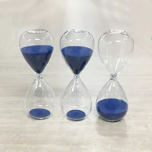 Ampulheta de areia para decoração de 1-15 minutos, temporizador de areia, artesanato, chinês