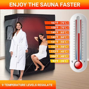 Sauna Portátil Moderna de Acrílico Qilong, Control de Vapor de Infrarrojos Lejanos, Uso en Villas y Apartamentos, Spa Seco, Silla Plegable - Product Image 2
