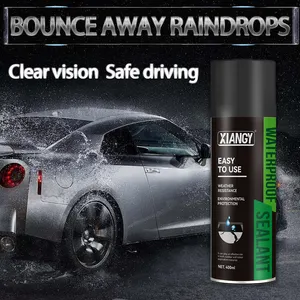 Spray repelente de chuva de água hidrofóbica para para-brisa de carro 400ml, agente de revestimento de vidro