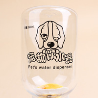 Fontaine à eau pour animaux de compagnie NOVIPET OEM 150-500ML, à suspendre aux cages pour chatons, chiots, petits animaux, écologique, non toxique, mangeoire suspendue