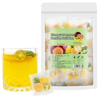 OEM Private Label Cold Brew Lemon Passion Fruit Thee Gedroogde Fruitplakjes Sachet Rijk aan Vitamine C Zomerdrank Groothandel Bulk