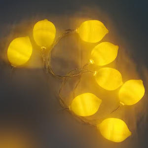 屋外の庭の装飾のためのLEDフルーツライトストリング暖かい白いクリスマスの特徴マンゴーアップルストリートグリーンベルトツリーデコレーション - Product Image 3