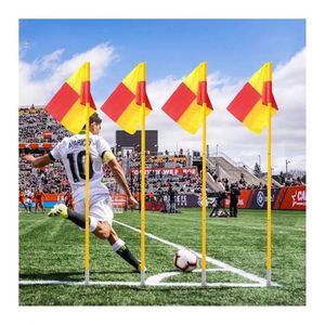 Banderín de Esquina para Fútbol de Doble Cara de Poliéster para Aplicaciones en Exteriores con Diseño Personalizado al por Mayor - Product Image 6