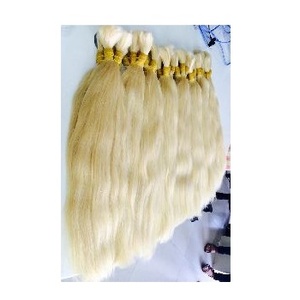 Extensiones de Cabello Humano Virgen Indio al por Mayor, Rubio Ombre, Doble Trama a Máquina, Ondulado, Envío Rápido, Calidad Premium - Product Image 3