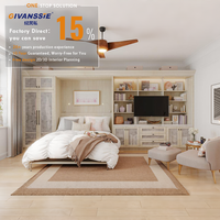 Cama Murphy Plegable, Armario, Estante de Exhibición, Mueble para TV, Módulo de Sofá Opcional, Muebles Todo en Uno para Dormitorio/Apartamento, Panel de Herrajes