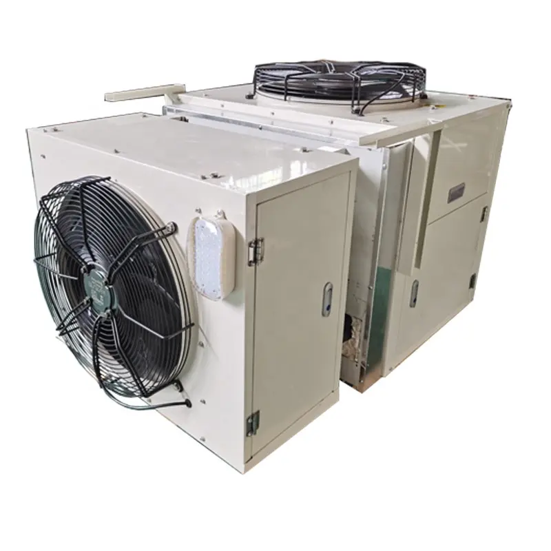 Unidad de condensación de enfriamiento de refrigeración Monoblock de bajo ruido 2hp 3Hp 4HP 5hp para almacenamiento en frío