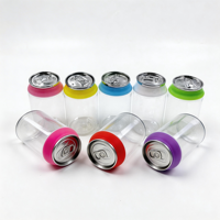 90ml  100ml 135ml 300ml Kaleng Mini Cola PET Wadah Permen dengan Tutup Cat Semprot dan Stiker