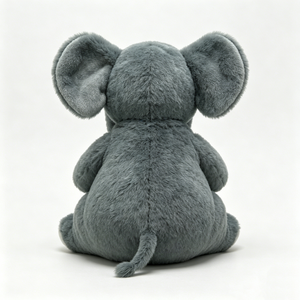 Customized plush elephant toy, gray elephant <b>stuffed</b> <b>animal</b>,soft elephant plushie,soft elephant plushie,cute baby elephant plush - Product Image 3