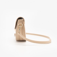Nouvelle Pochette Femme Originale en Cuir PU, Style Géométrique Vintage, avec Deux Bretelles, Fermeture Éclair et Doublure en Polyester