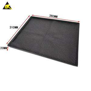 Contenedores de almacenamiento <span class=keywords><strong>Berserk</strong></span>, caja contenedora, sala limpia, caja Esd, bandejas de plástico transparente para piezas - Product Image 4