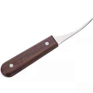 Coupe-fruits de mer Outil de gadget créatif de cuisine Éplucheur de crevettes de qualité supérieure <span class=keywords><strong>Couteau</strong></span> à fil de crevettes avec manche en bois et lame en acier inoxydable - Product Image 6