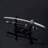 Jeu japonais SEKIRO: Shadows Die Twice Mortal Blade Sword 26cm 68g Zinc Alloy Toys Metal Craft Small Gadget Gift Mini Katana