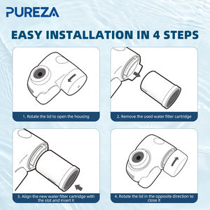 Filtro de Água para Torneira Compatível com o Sistema de Filtração B-RITA on Tap - Purificador de Água para Cozinha de 160 Galões - Product Image 5