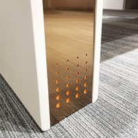 Mobilier personnalisé bureau d'ordinateur pour une personne avec armoire latérale table de bureau