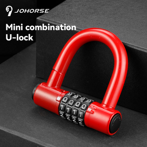Mini cadenas en <span class=keywords><strong>U</strong></span> compact à combinaison 4 chiffres, anse de 13 mm, en alliage de zinc, sans clé, étanche, durable et portable pour vélo - Product Image 2