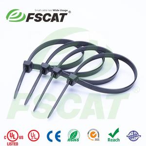 Кабельные стяжки (хомуты) 12 дюймов (100 шт.), прочность на разрыв 175 фунтов, черные, для внутреннего и наружного применения, от FSCAT - Product Image 3