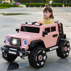 Dört sürücü 6V/7A pil 2 koltuklar elektrikli araba çocuklar Off Road çocuk bebek oyuncak araba sürmek için çocuklar için araba uzaktan kumanda - Product Image 5