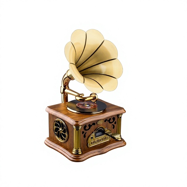 Wooden Cabinet Bluetooth Speaker 20W with Built-in Battery Car Home Use