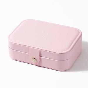 Scatola portagioie portatile elegante di lusso-organizzatore da viaggio (ordini all'ingrosso personalizzati) - Product Image 4